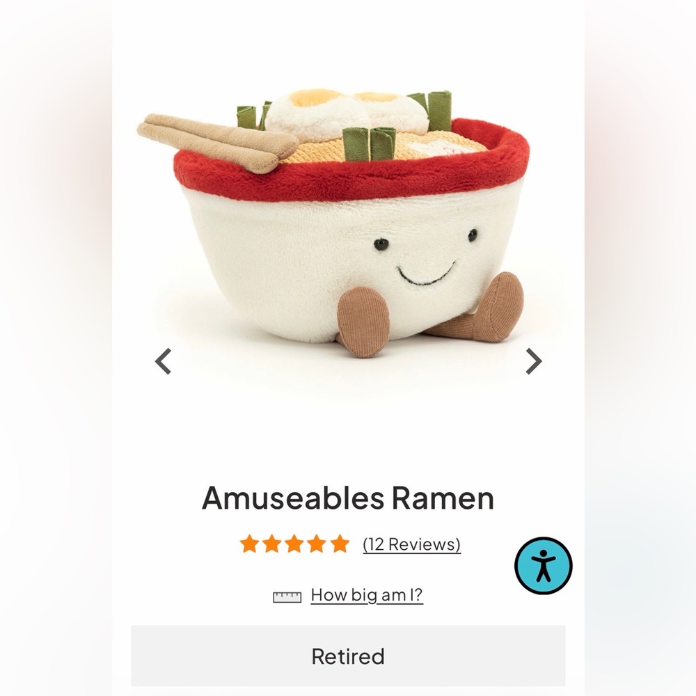 Amuseables Ramen - RETIRED